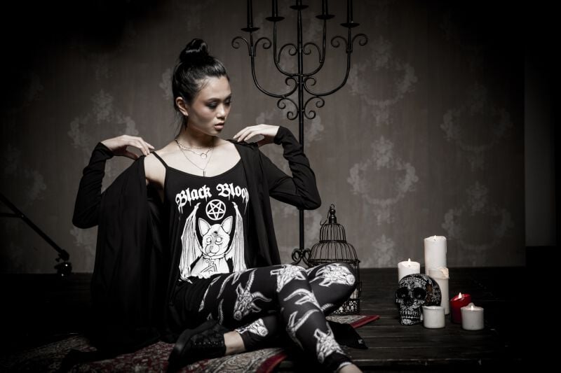 EMP Top Schwarz Von Black Blood By Gothicana