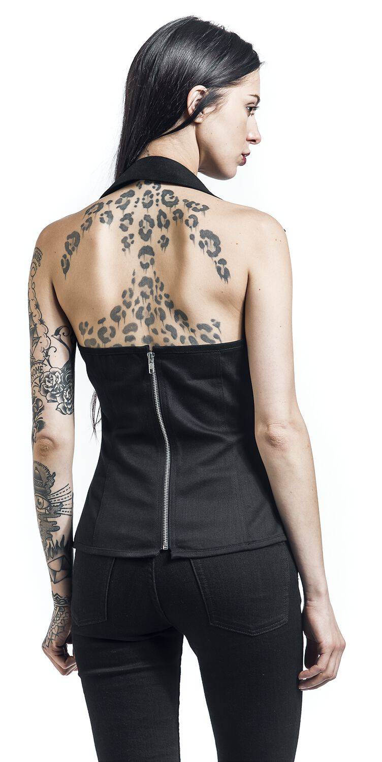 EMP Top Schwarz Von Gothicana By EMP