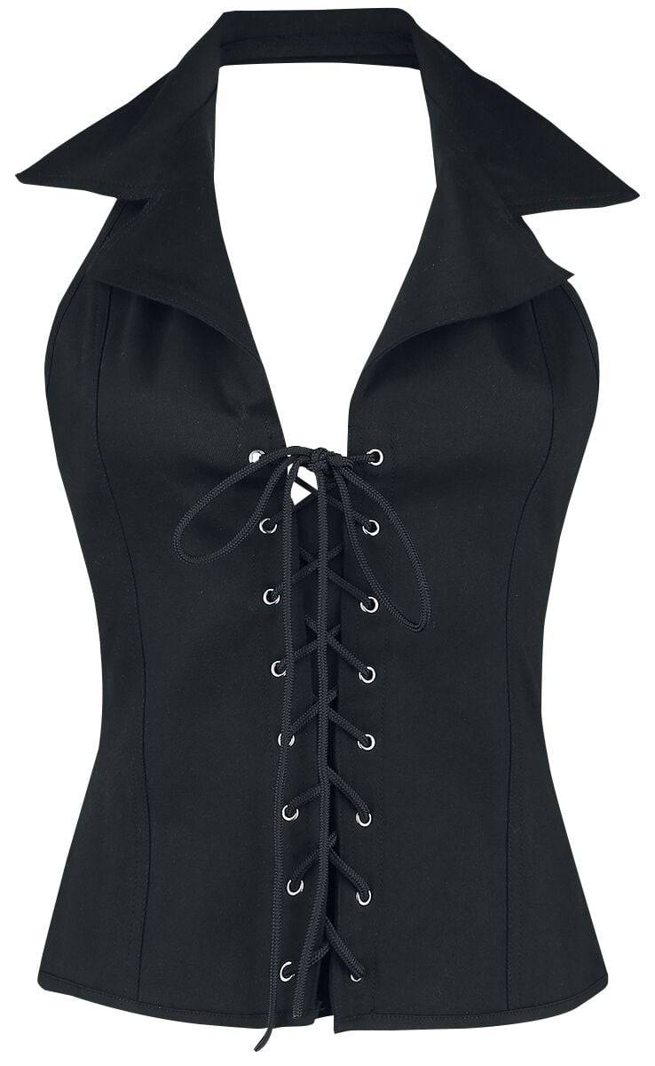 EMP Top schwarz von Gothicana by EMP