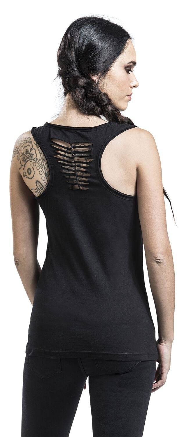 EMP Top Schwarz Von Gothicana By EMP