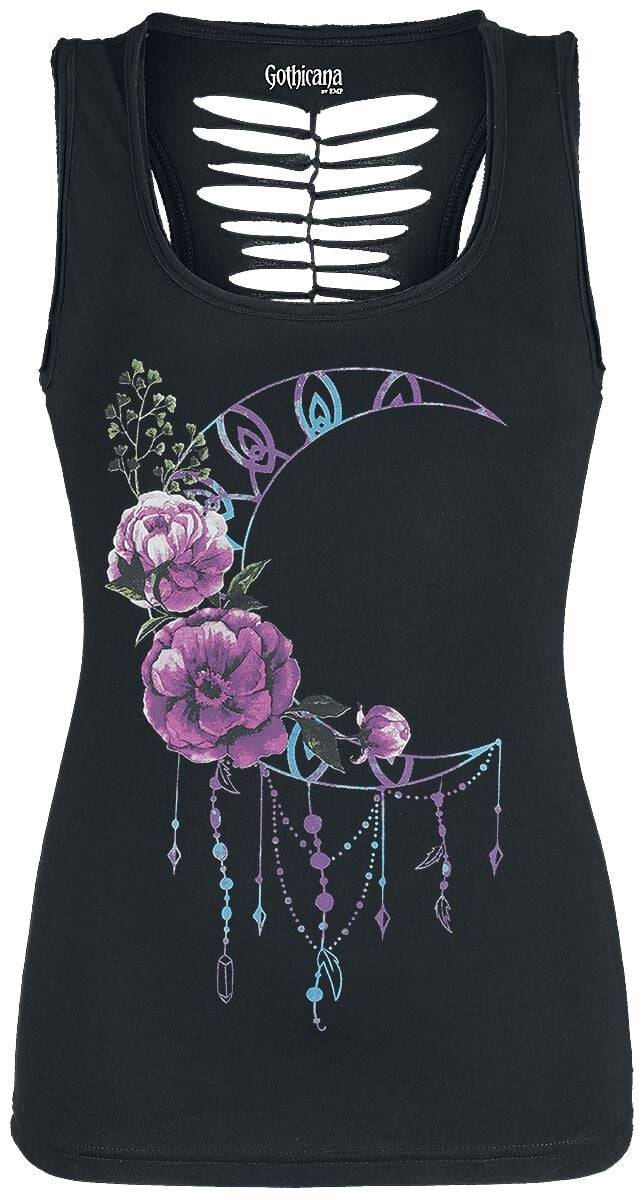 EMP Top schwarz von Gothicana by EMP