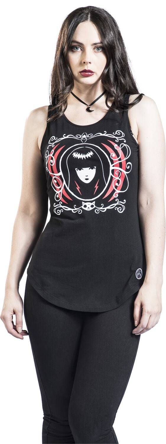 EMP Top Schwarz Von Gothicana By EMP