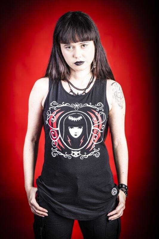 EMP Top Schwarz Von Gothicana By EMP