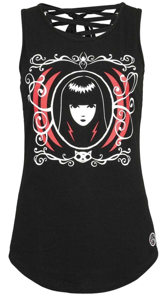 EMP Top schwarz von Gothicana by EMP