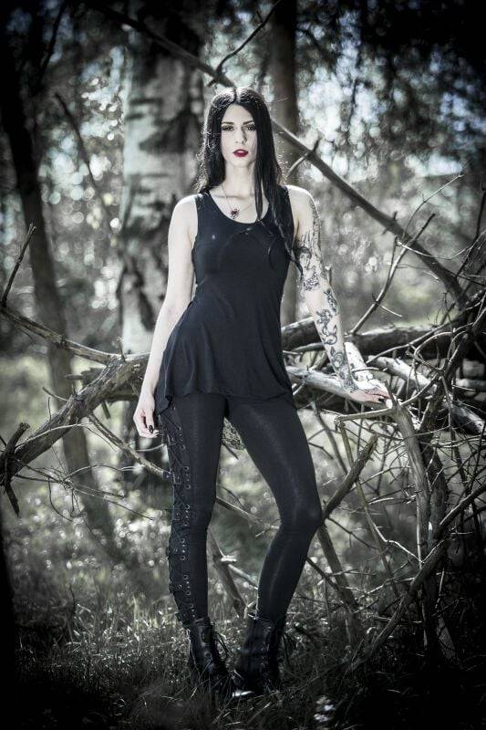EMP Top Schwarz Von Gothicana By EMP