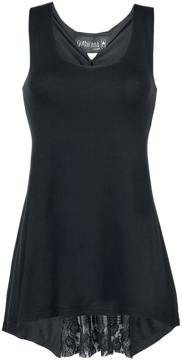 EMP Top schwarz von Gothicana by EMP