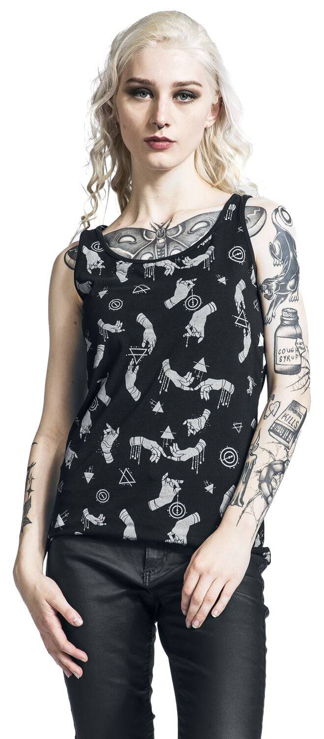 EMP Top Schwarz Von Gothicana By EMP