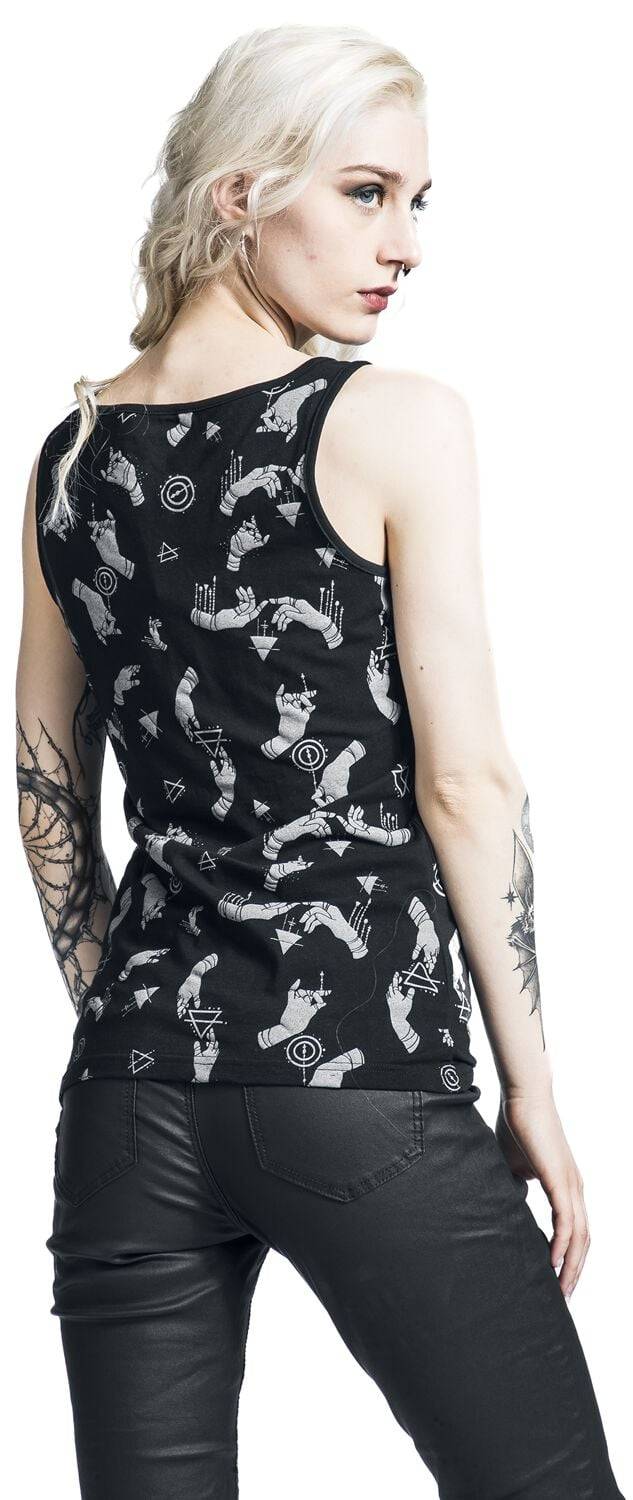 EMP Top Schwarz Von Gothicana By EMP