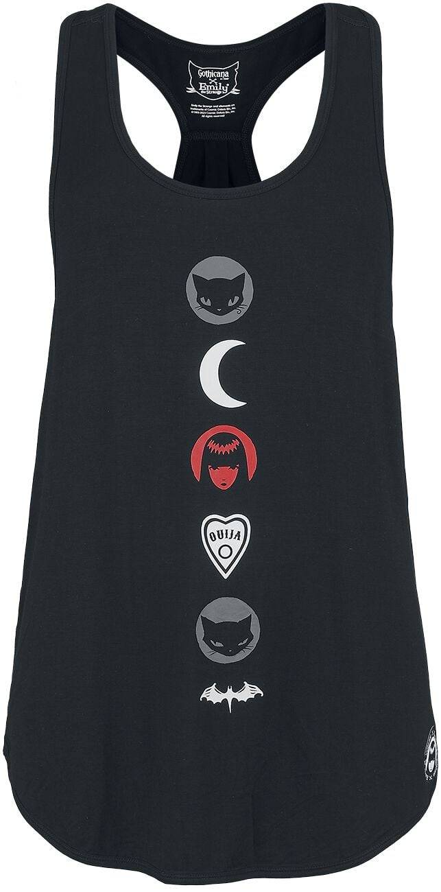 EMP Top schwarz von Gothicana by EMP