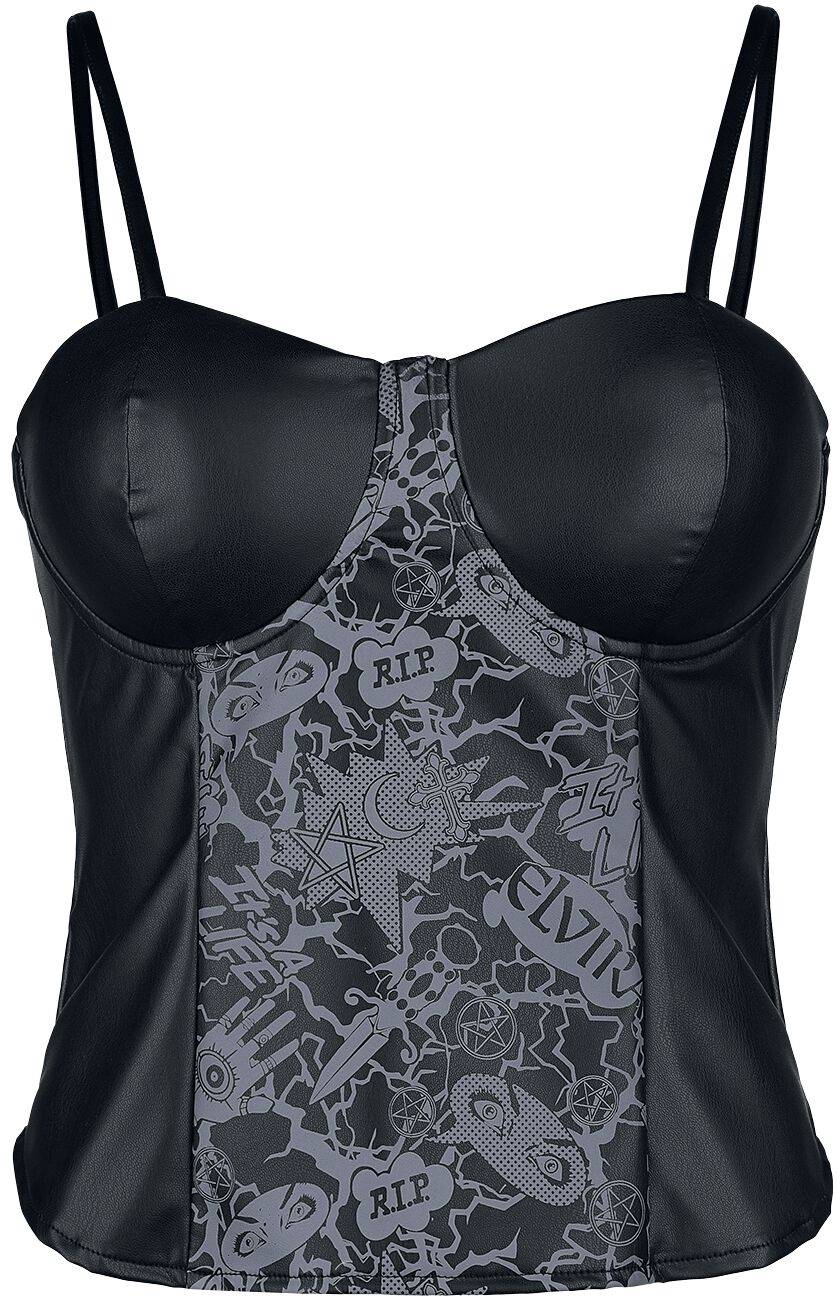 EMP Top schwarz von Gothicana by EMP