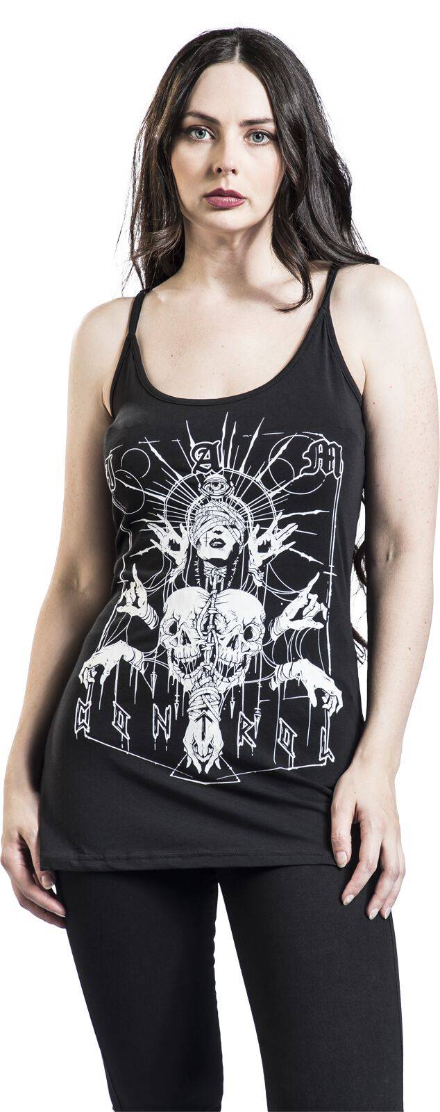 EMP Top Schwarz Von Gothicana By EMP