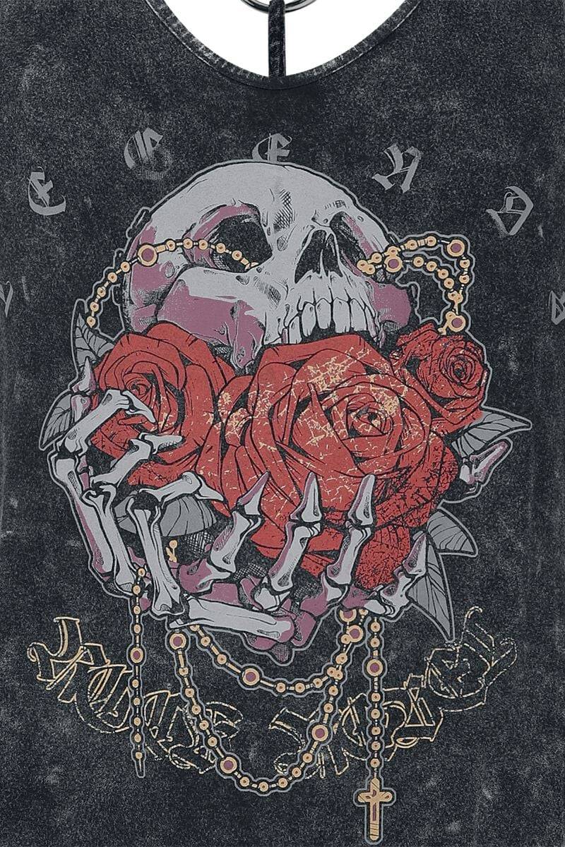 EMP Top Schwarz Von Rock Rebel By EMP