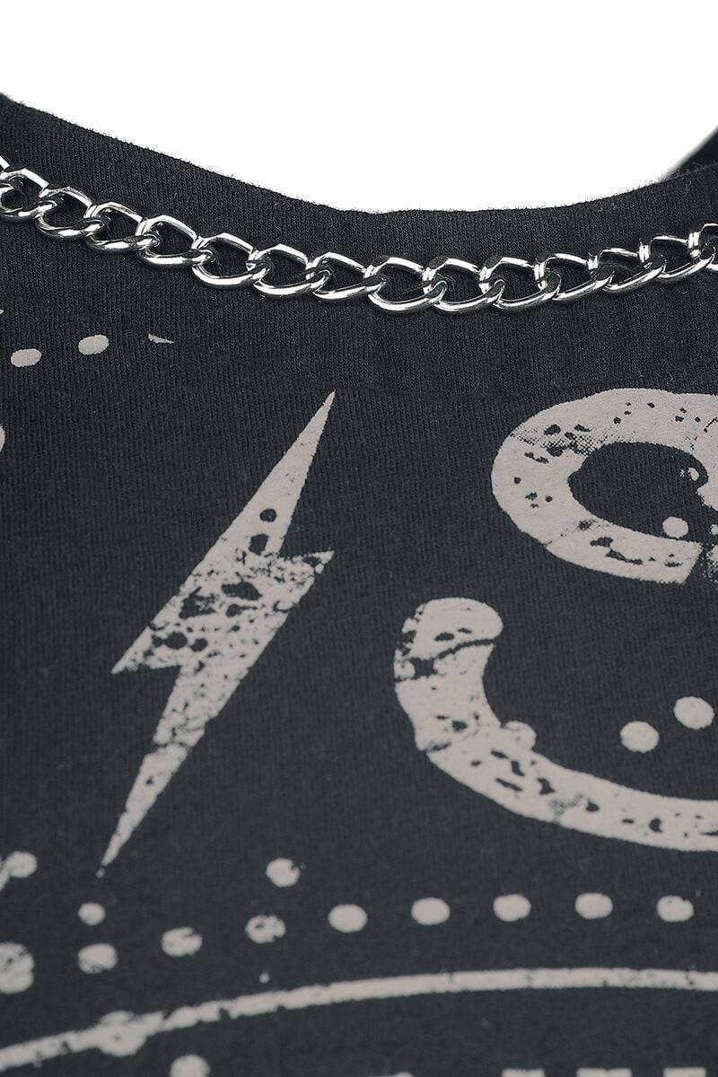 EMP Top Schwarz Von Rock Rebel By EMP