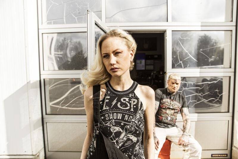 EMP Top Schwarz Von Rock Rebel By EMP