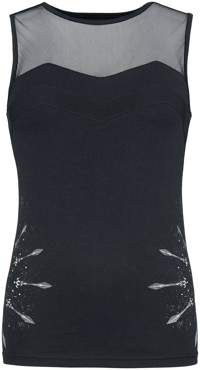 EMP Top schwarz von Rock Rebel by EMP