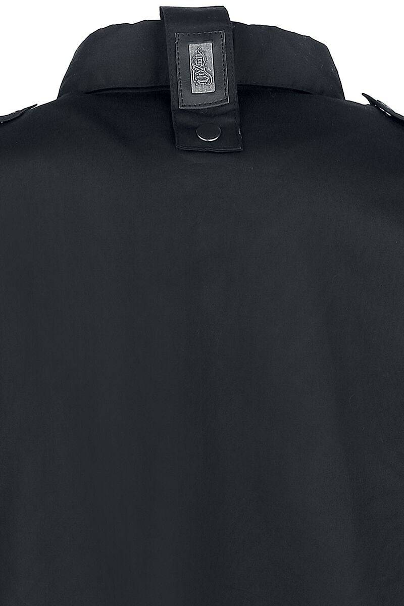 EMP "Torn Shirt" Langarmhemd Schwarz Von Vixxsin