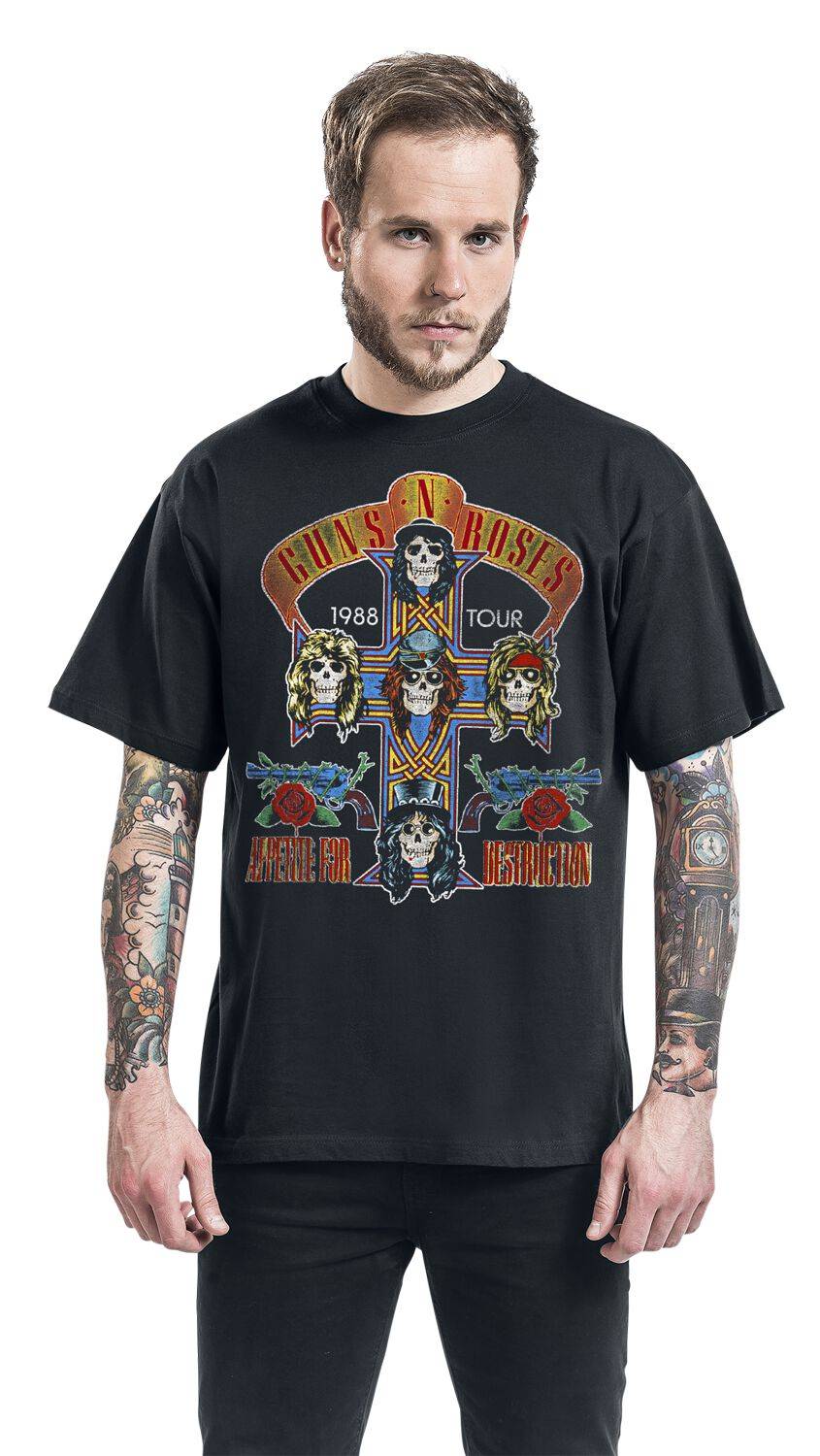 EMP "Tour 1988" T-Shirt Schwarz Von Guns N' Roses