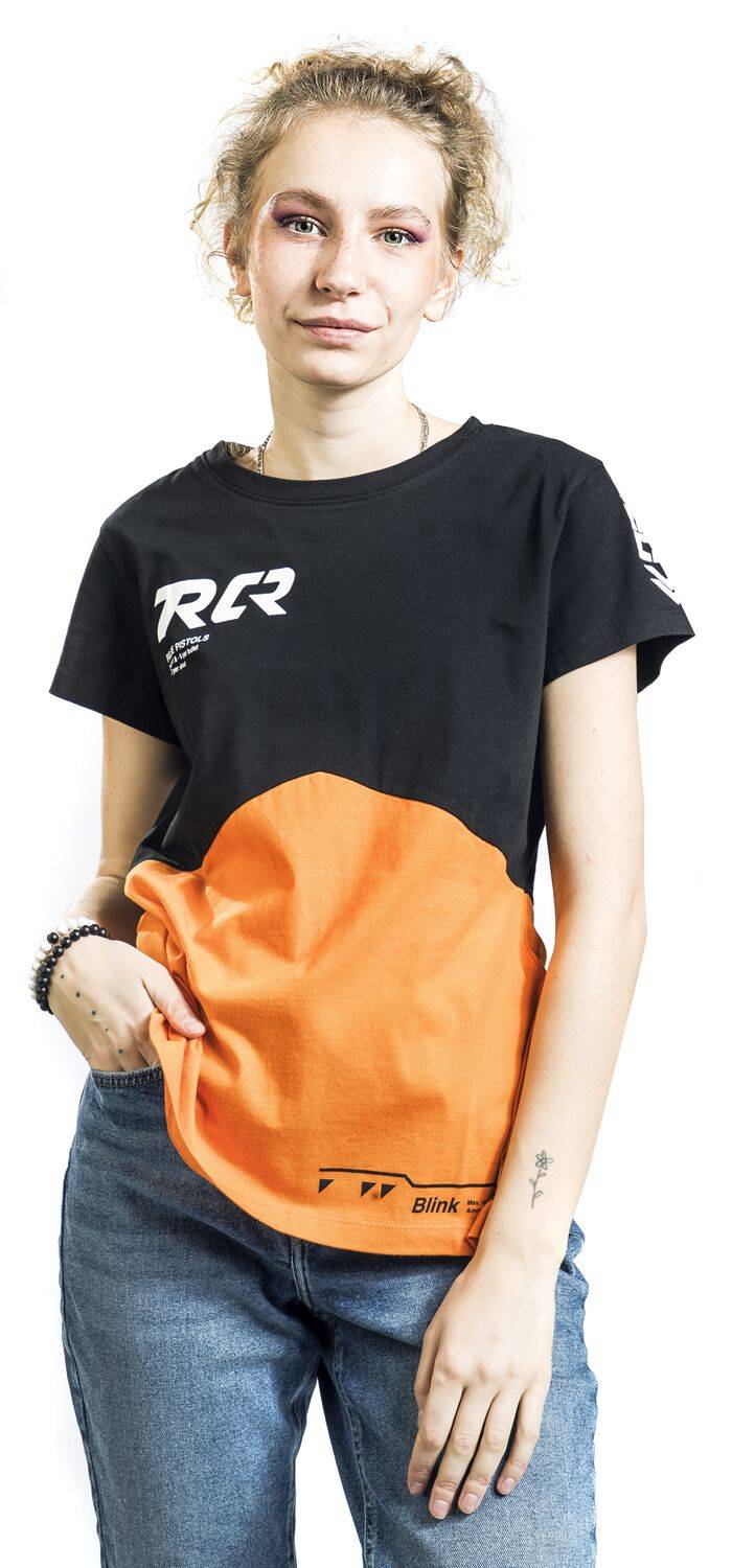EMP "Tracer" T-Shirt Schwarz/orange Von Overwatch