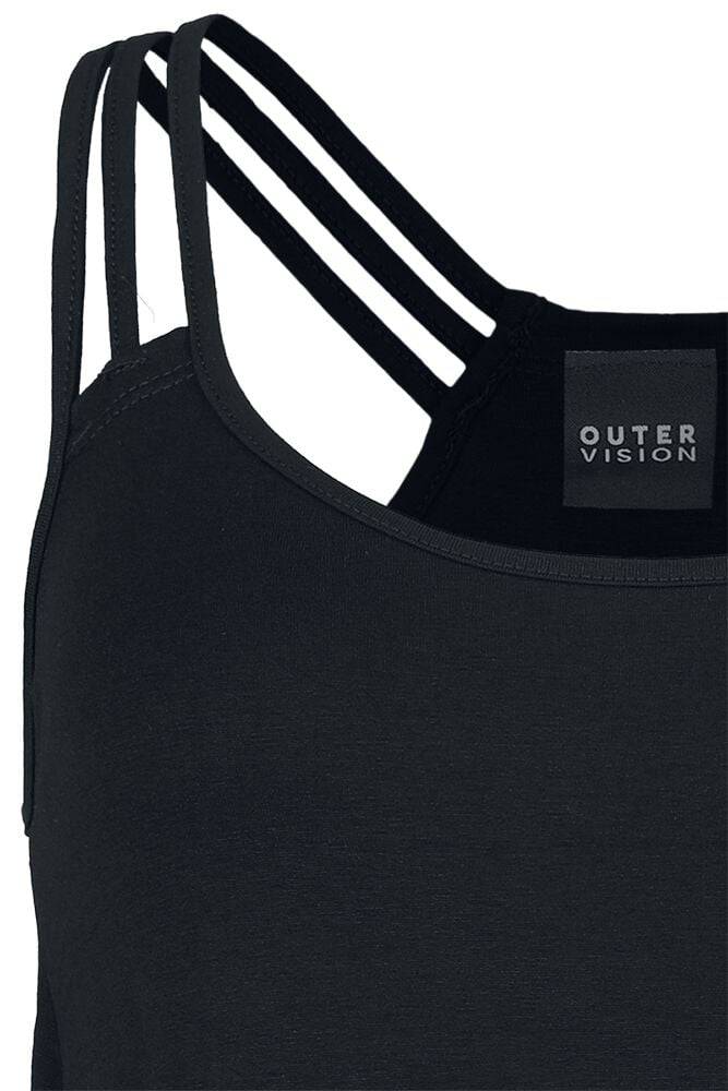 EMP "Trini" Top Schwarz Von Outer Vision