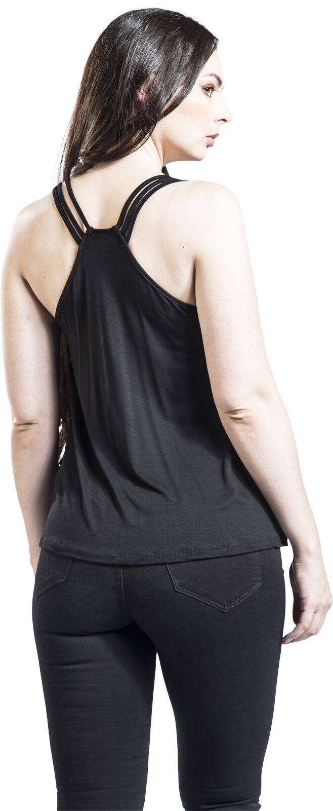 EMP "Trini" Top Schwarz Von Outer Vision