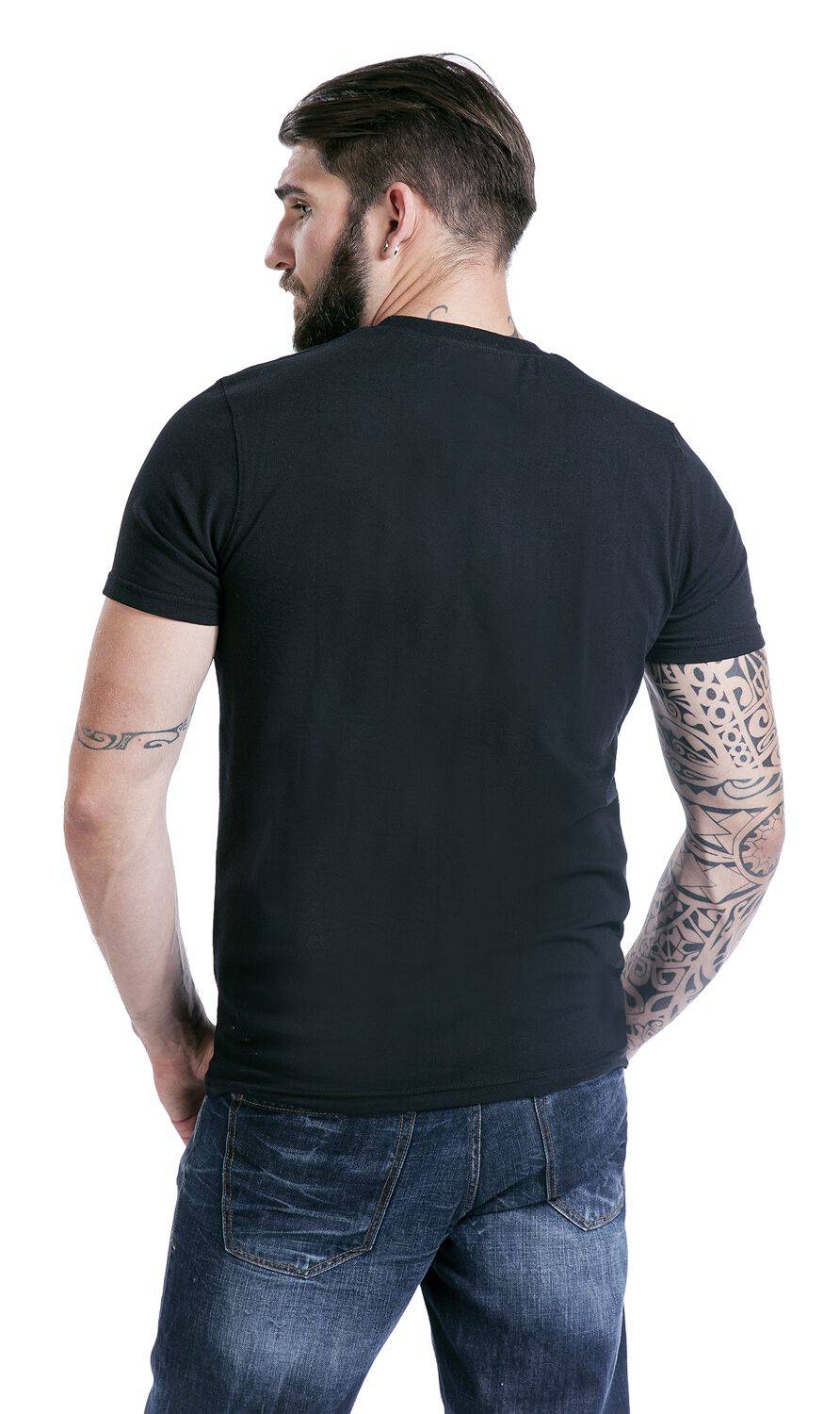 EMP "Two Tone" T-Shirt Schwarz Von Lonsdale London