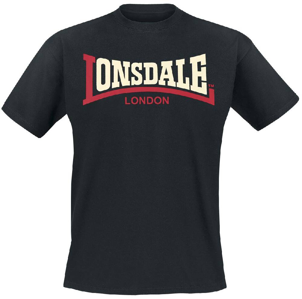 EMP "Two Tone" T-Shirt schwarz von Lonsdale London