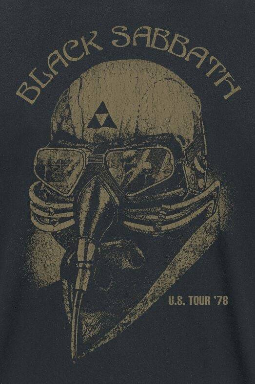 EMP "U.S. Tour '78" T-Shirt Schwarz Von Black Sabbath