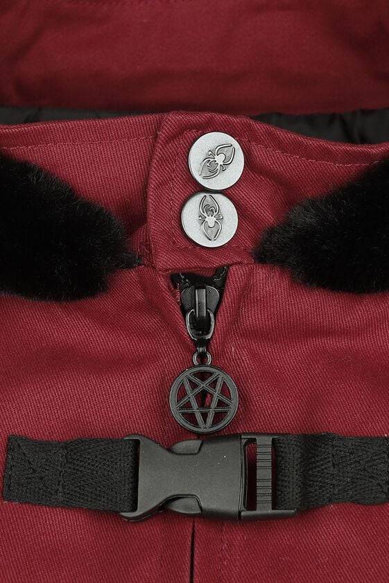 EMP Übergangsjacke Dunkelrot Von Gothicana By EMP