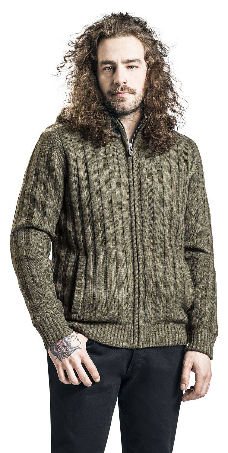 EMP Übergangsjacke Oliv Von Black Premium By EMP