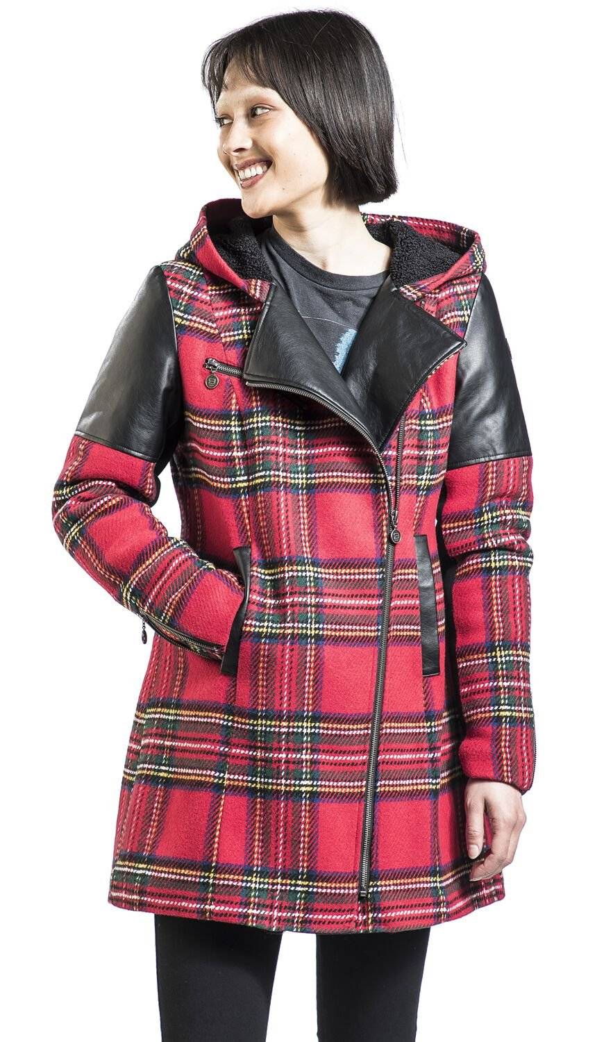 EMP Übergangsjacke Schwarz/rot Von RED By EMP