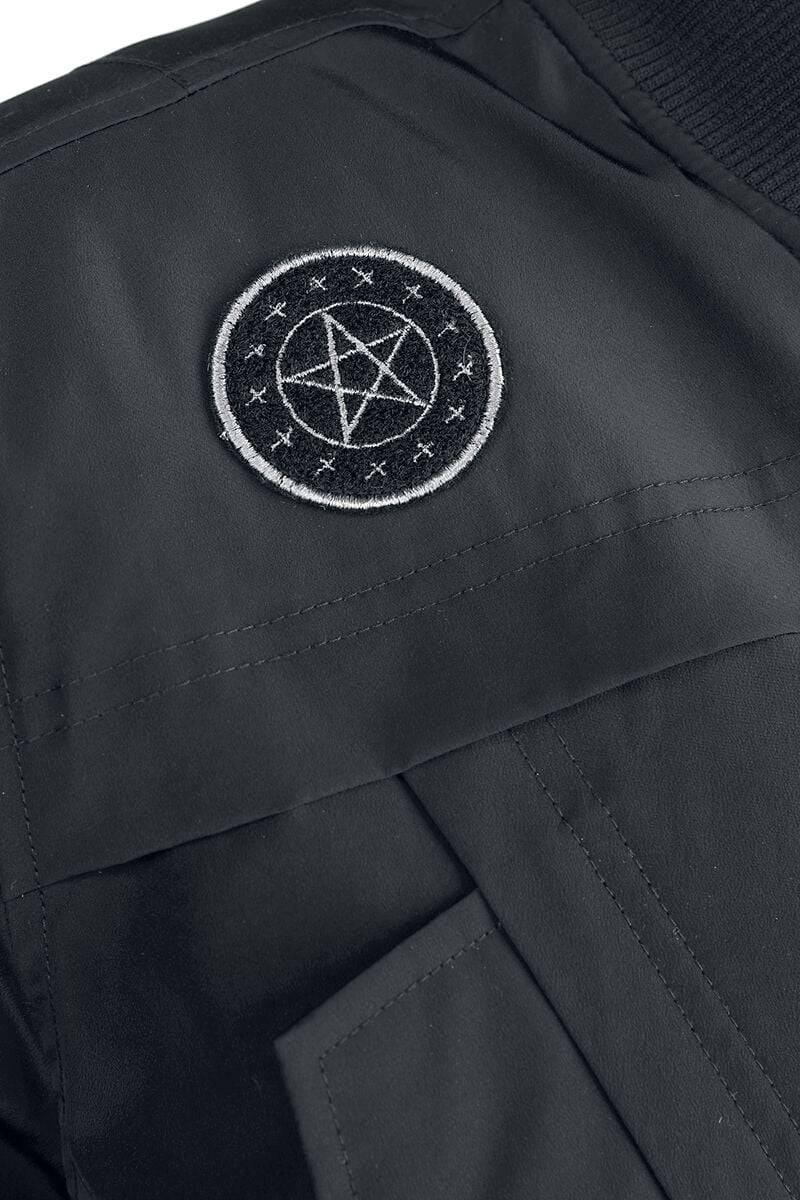 EMP Übergangsjacke Schwarz Von Gothicana By EMP