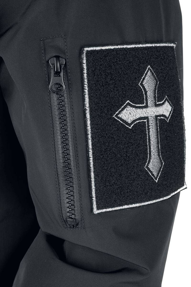 EMP Übergangsjacke Schwarz Von Gothicana By EMP