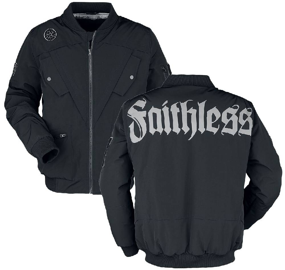 EMP Übergangsjacke schwarz von Gothicana by EMP