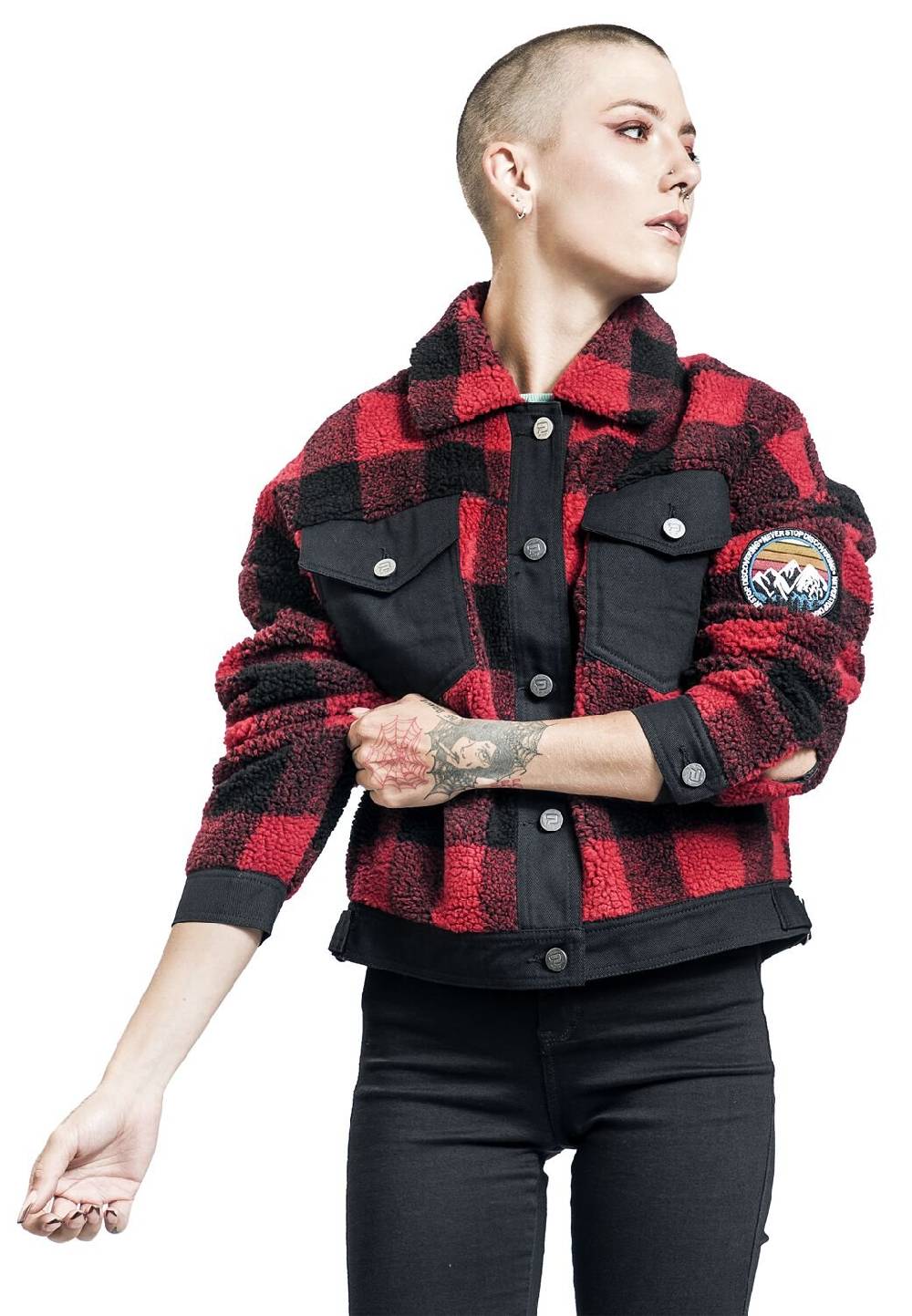 EMP Übergangsjacke Schwarz Von RED By EMP