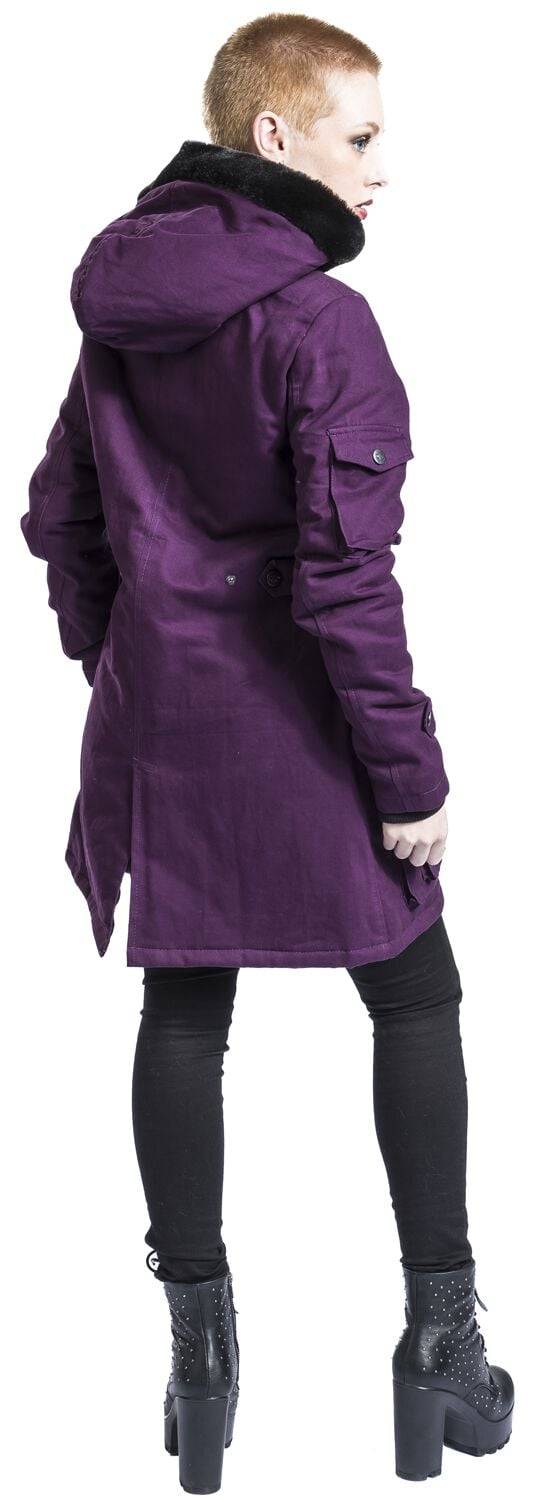 EMP Übergangsjacke Violett Von Gothicana By EMP