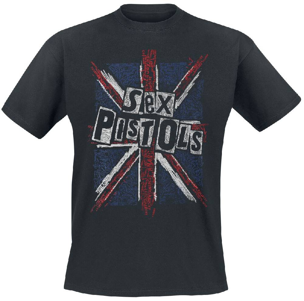 EMP "Union Jack" T-Shirt schwarz von Sex Pistols