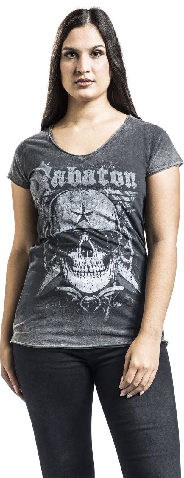 EMP "Unknown Soldier" T-Shirt Grau Von Sabaton
