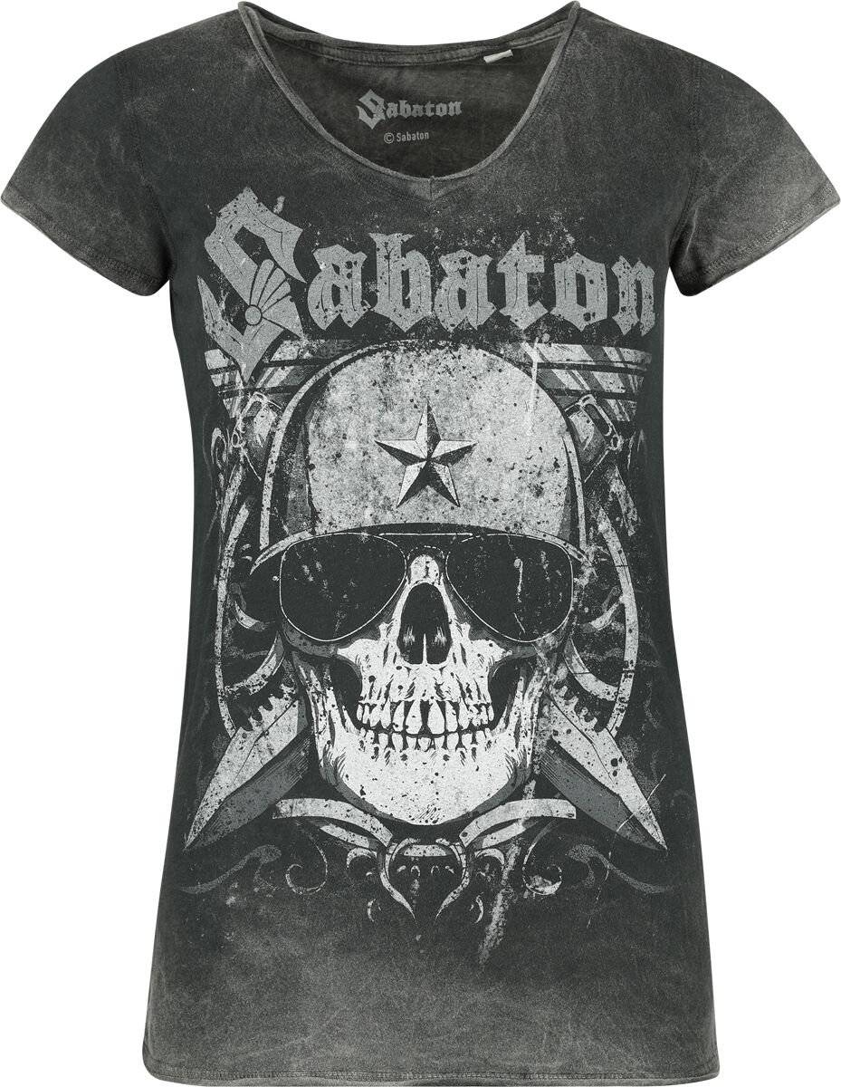 EMP "Unknown Soldier" T-Shirt grau von Sabaton