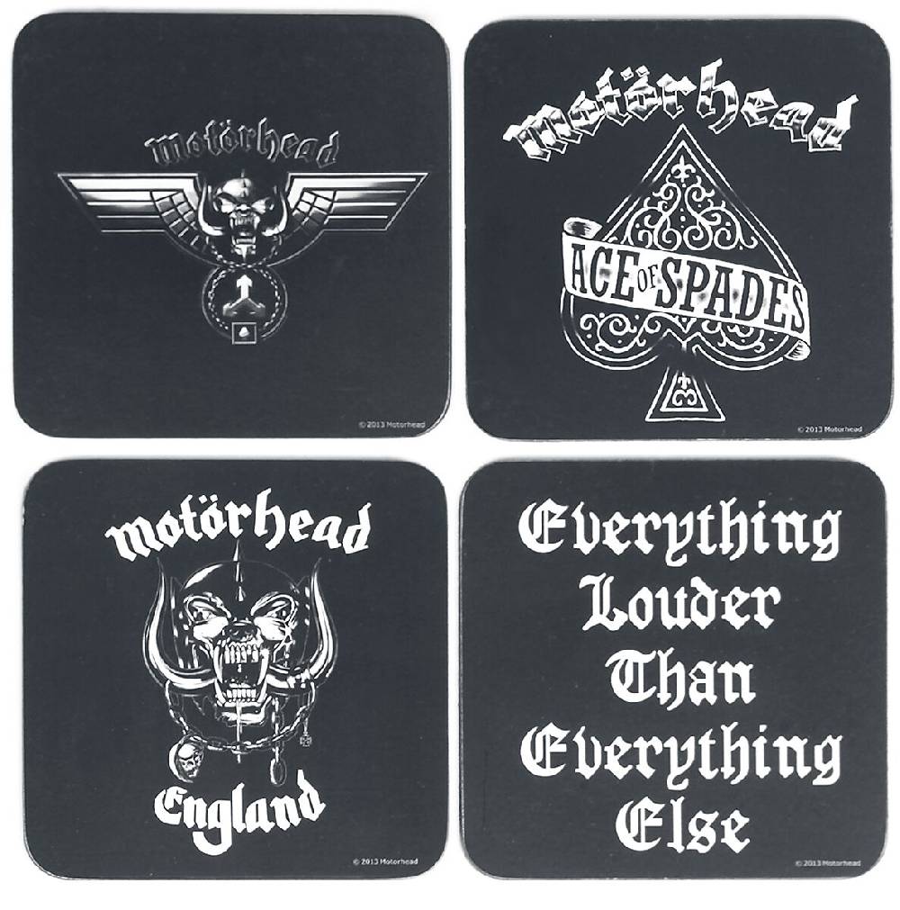 EMP "Untersetzer - Logo" Untersetzer Von Motörhead