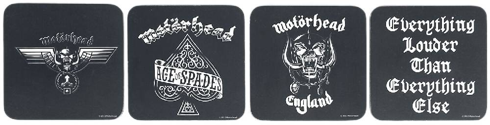EMP "Untersetzer - Logo" Untersetzer Von Motörhead