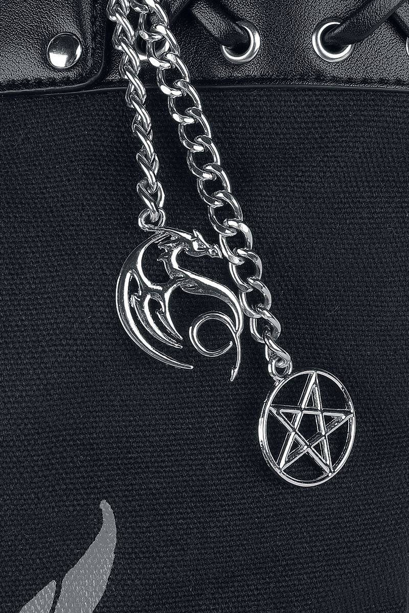 EMP "Until Death" Handtasche Schwarz Von Anne Stokes