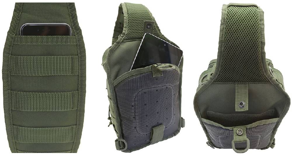 EMP "US Cooper Sling" Rucksack Oliv Von Brandit