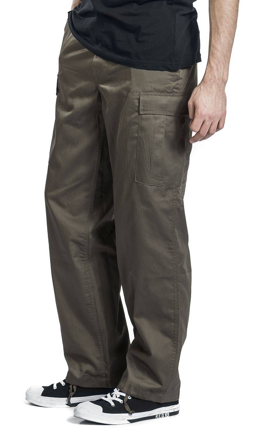EMP "US Ranger" Stoffhose Oliv Von Brandit