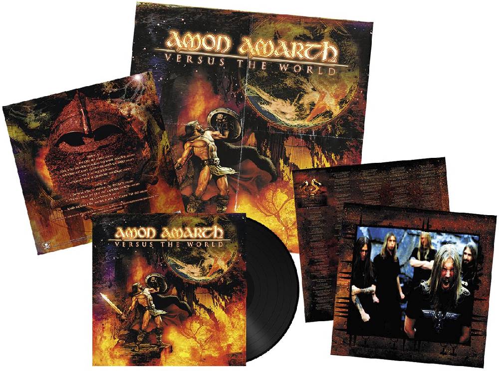 EMP "Versus the world" LP von Amon Amarth