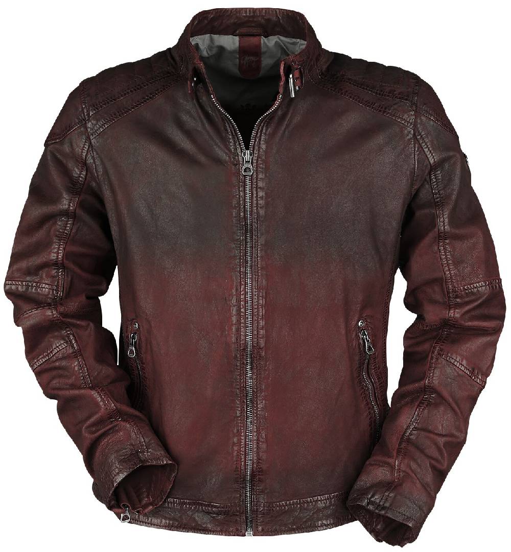 EMP "Vincente LAMOC" Lederjacke rot von Gipsy