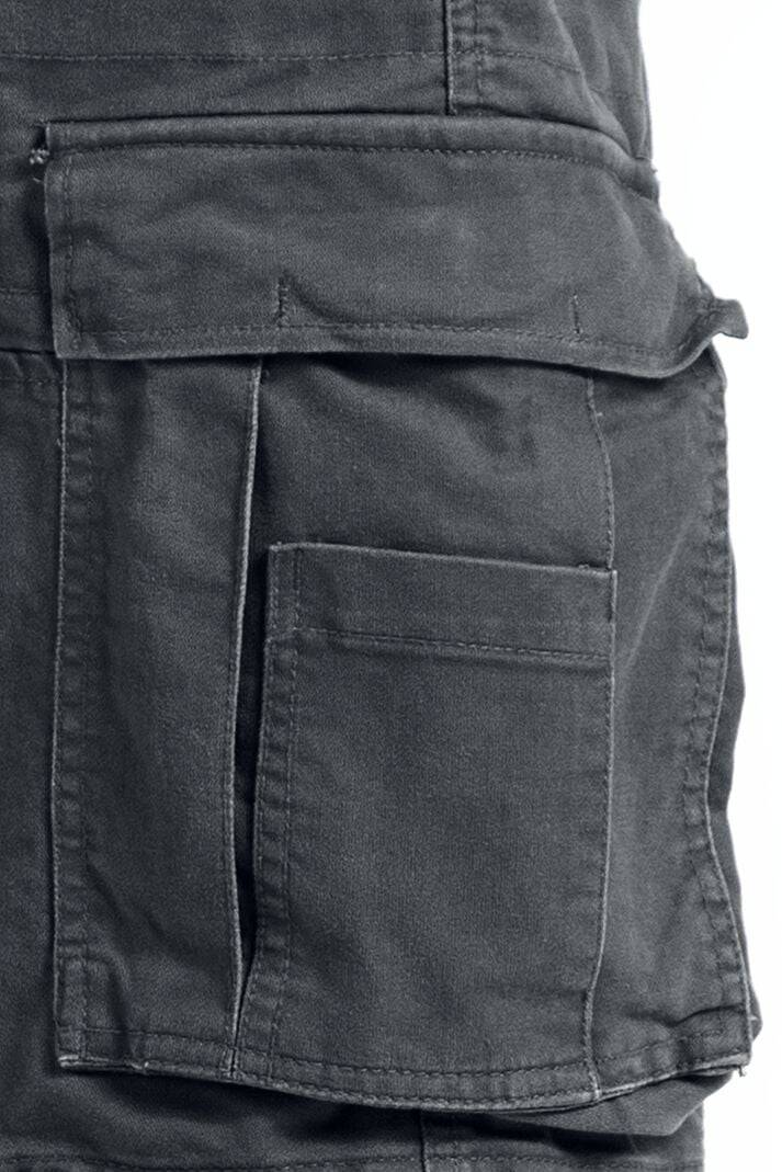 EMP "Vintage Shorts" Short Anthrazit Von Brandit