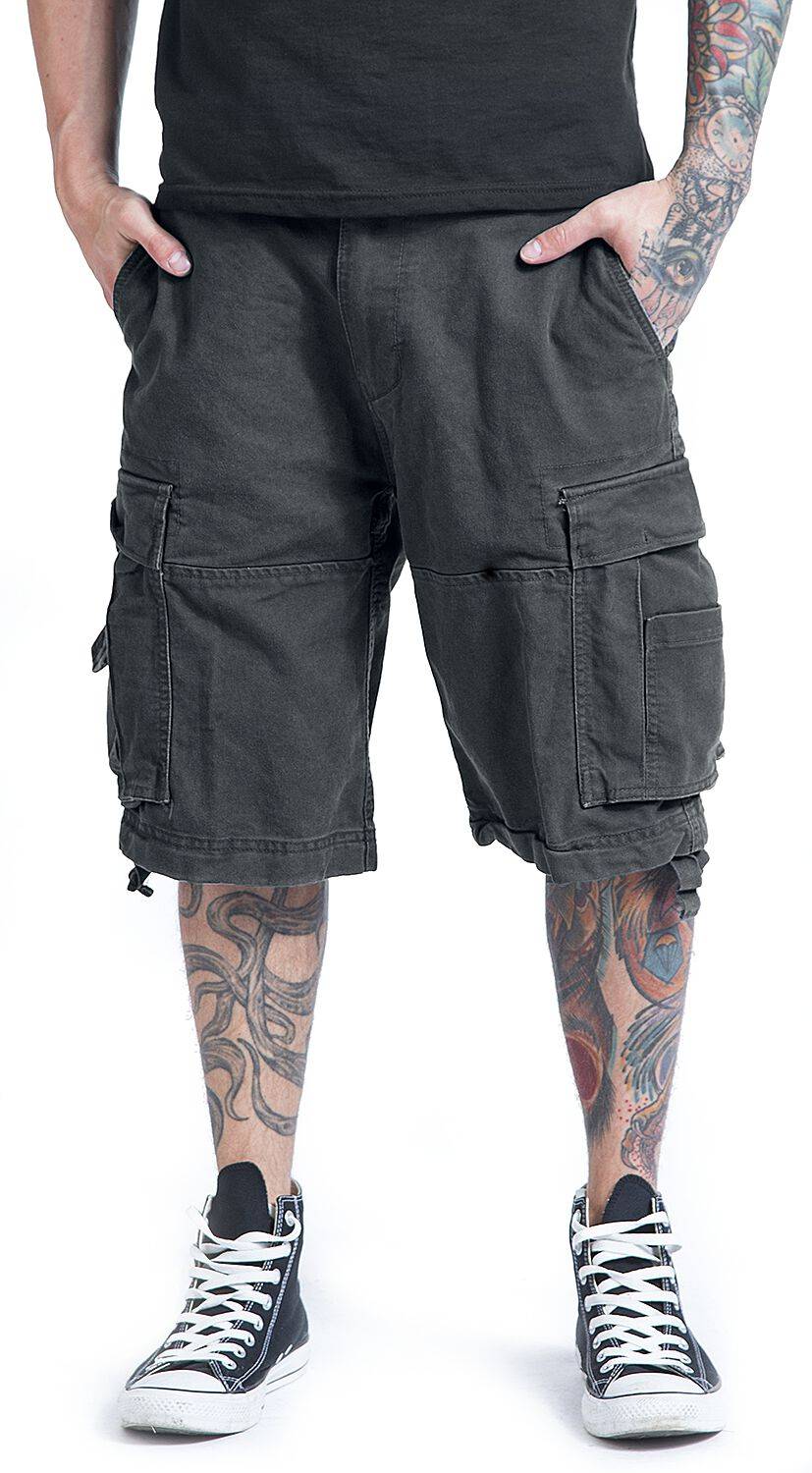 EMP "Vintage Shorts" Short Anthrazit Von Brandit