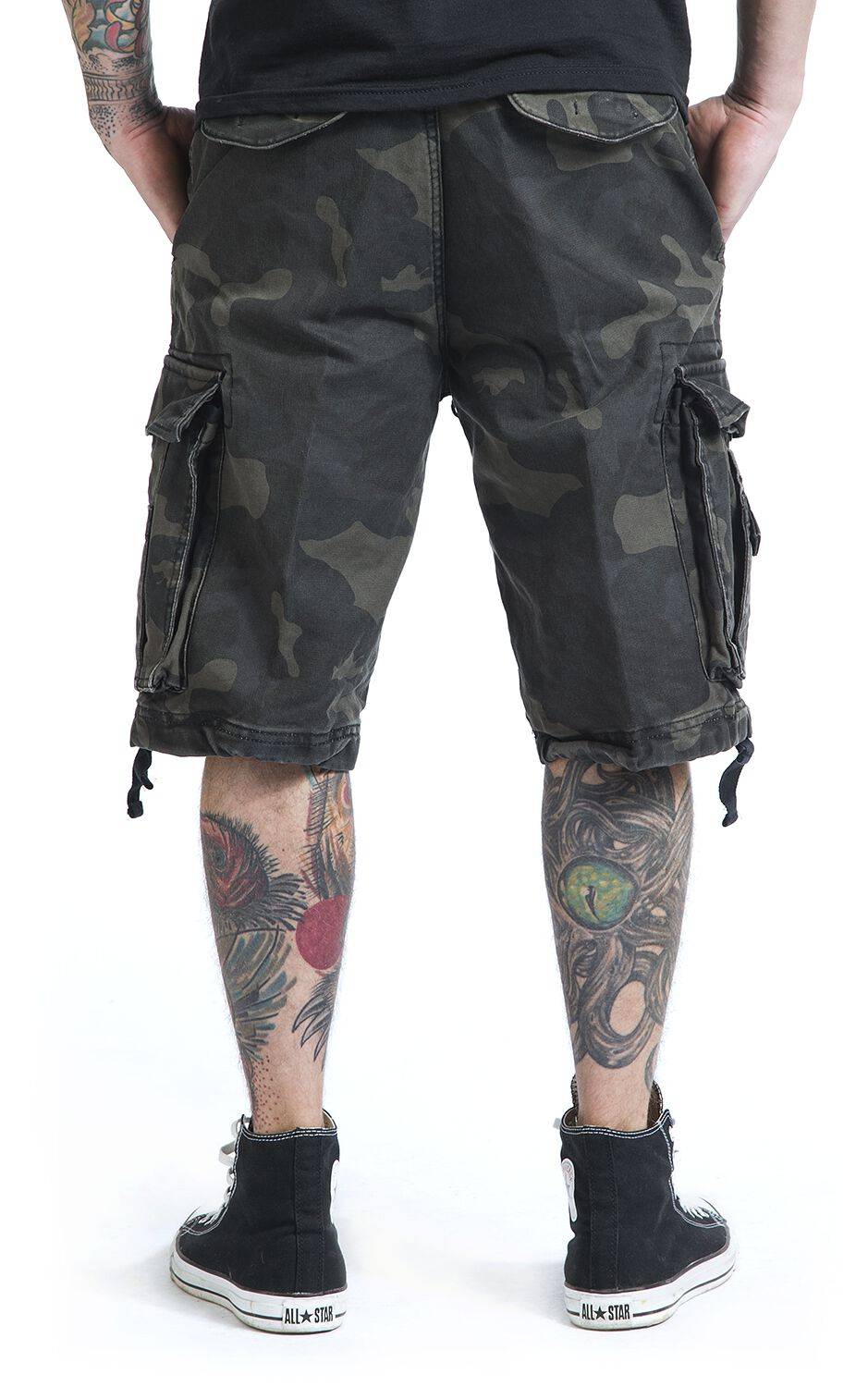 EMP "Vintage Shorts" Short Darkcamo Von Brandit