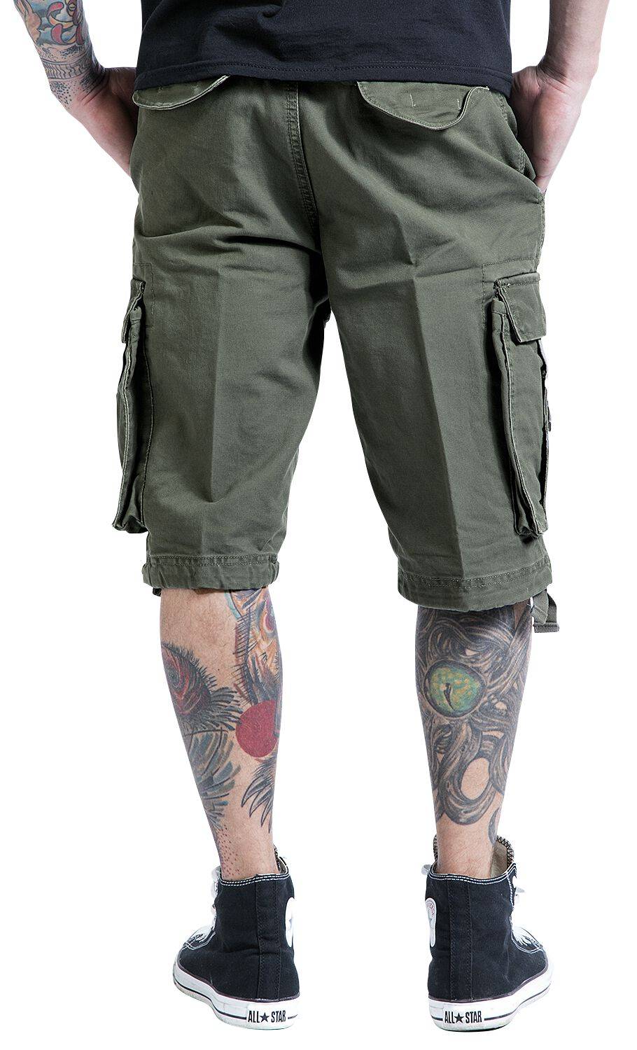 EMP "Vintage Shorts" Short Oliv Von Brandit