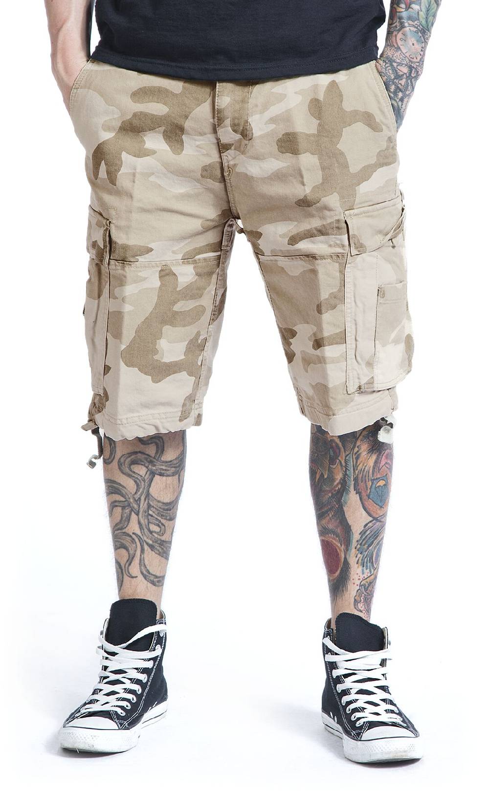 EMP "Vintage Shorts" Short Sand Von Brandit